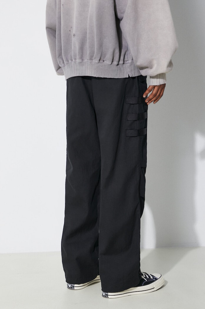 Clothing Maharishi trousers M.A.L.I.C.E. M51 Cargo Pants Cotton Hemp Twill 28 5051.BLACK black