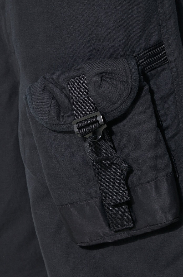 Maharishi trousers M.A.L.I.C.E. M51 Cargo Pants Cotton Hemp Twill 28 5051.BLACK black