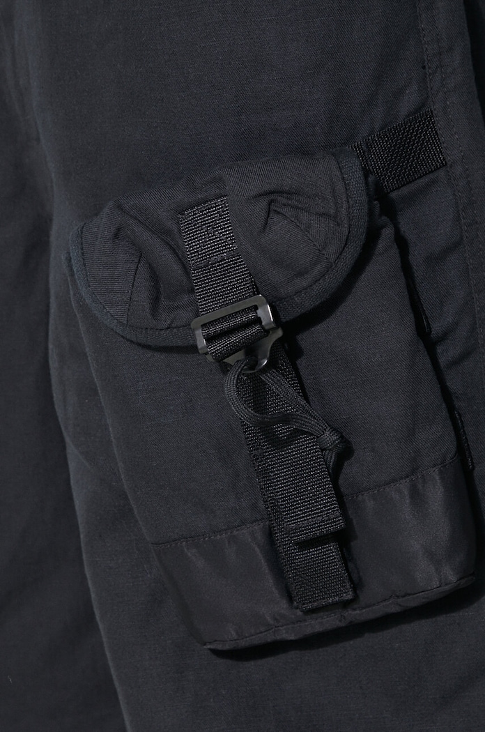 Maharishi trousers M.A.L.I.C.E. M51 Cargo Pants Cotton Hemp Twill 28 5051.BLACK black