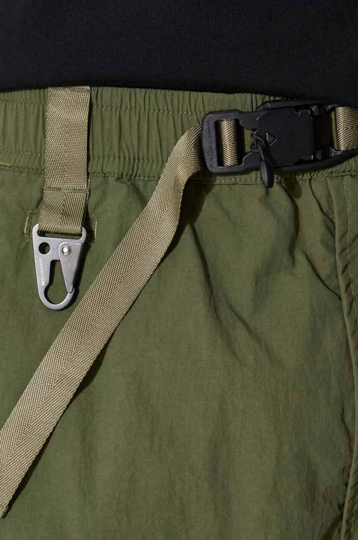 Maharishi spodnie Veg Dyed Cargo Track Pants Japanese 5040.OLIVE zielony