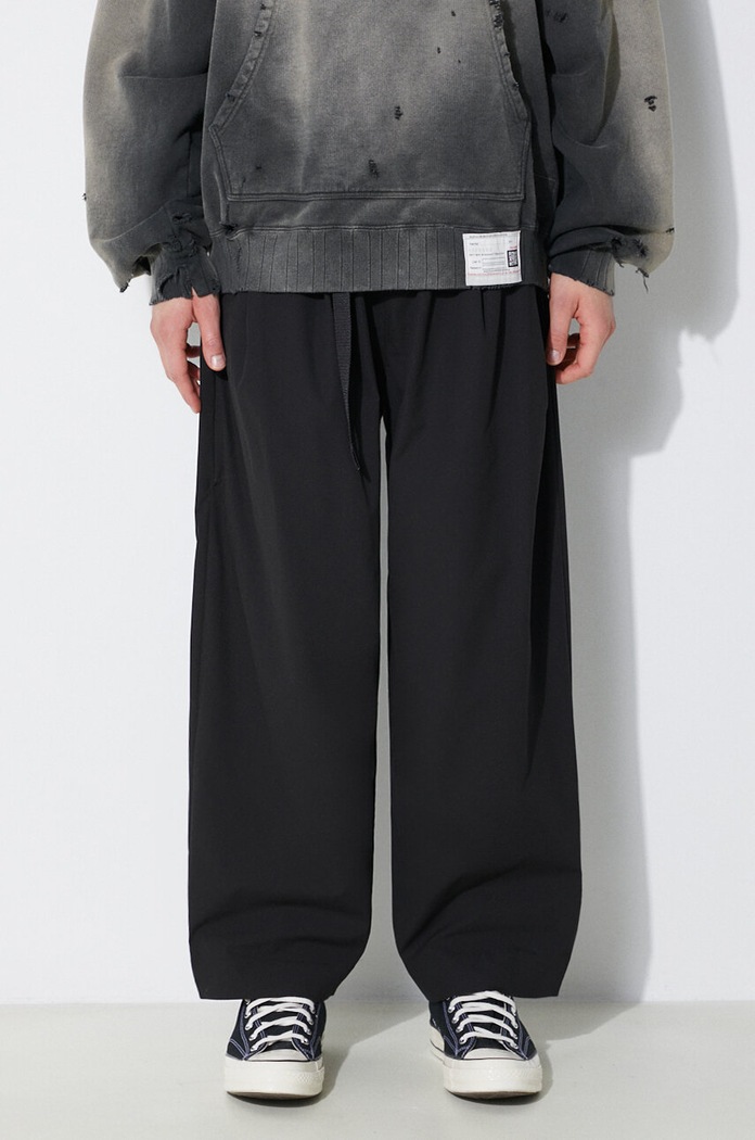 Manastash pantaloni Extra Mile dritto nero 7924110005