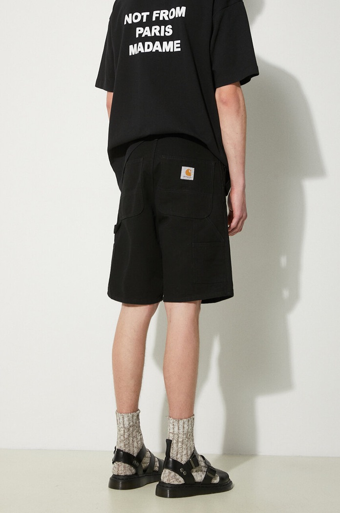 Clothing Carhartt WIP denim shorts Single Knee Short I027942.8902 black