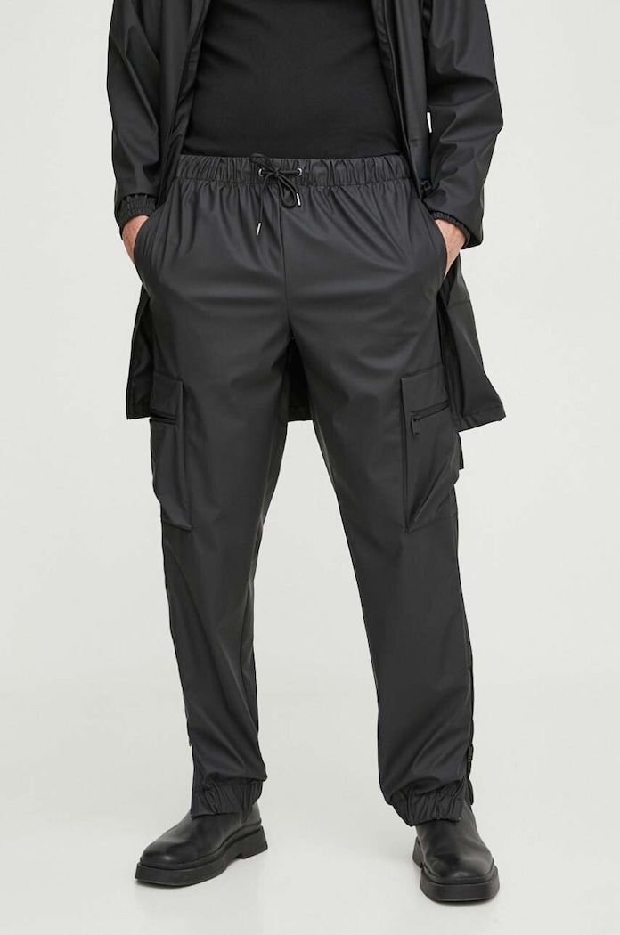Παντελόνι φόρμας Rains 18850 Pants μαύρο 18850.01