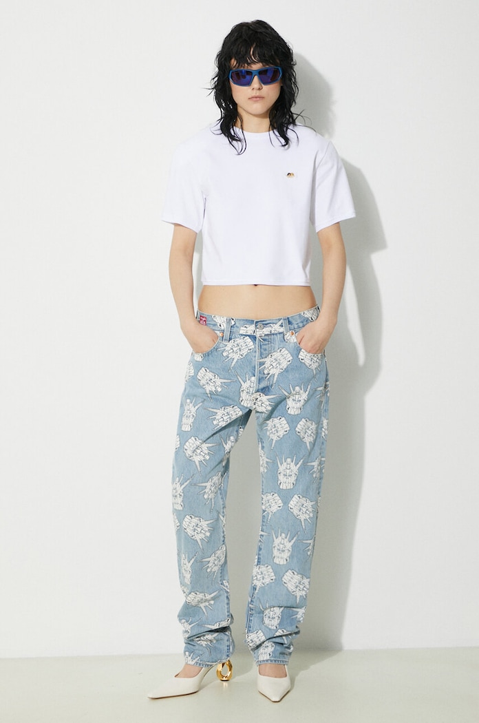 Levi's Džíny Levi's x Gundam SEED A7408.0000 modrá SS24