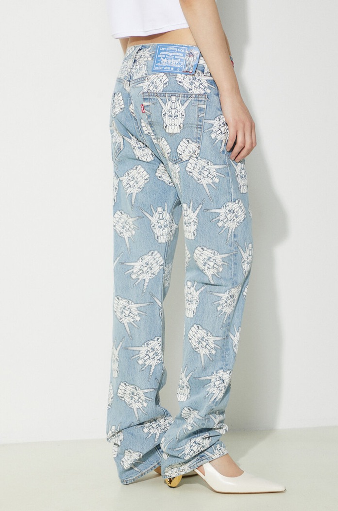 Oblečení Levi's Džíny Levi's x Gundam SEED A7408.0000 modrá