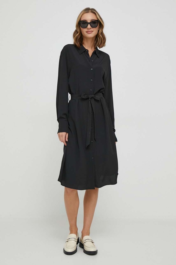 Tommy Hilfiger sukienka WW0WW40563 czarny SS24