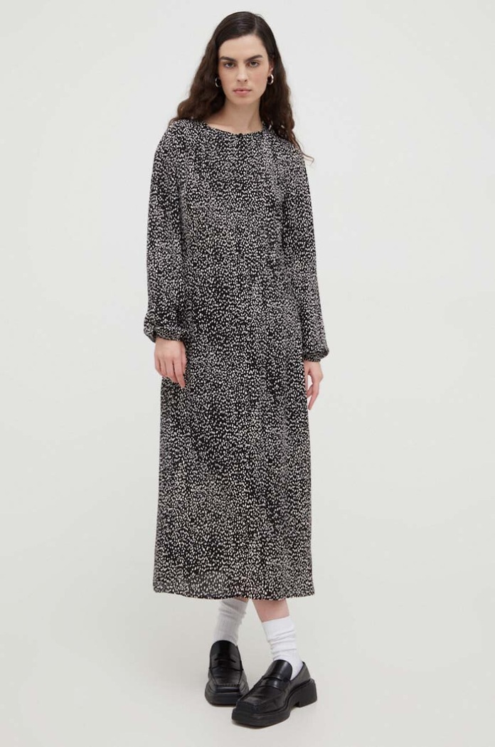 Marc O'Polo rochie 310098321325 negru SS24