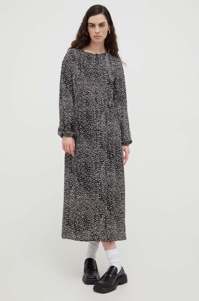 Marc O'Polo rochie 310098321325 negru SS24
