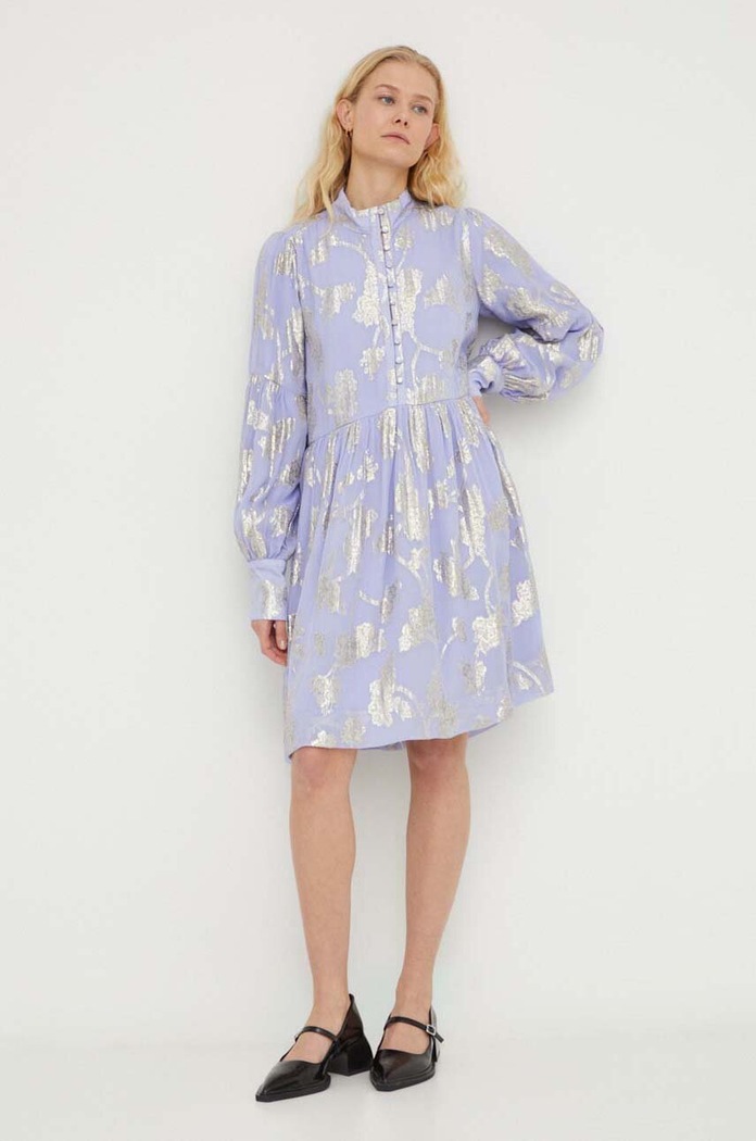 Bruuns Bazaar rochie BBW3690 violet SS24