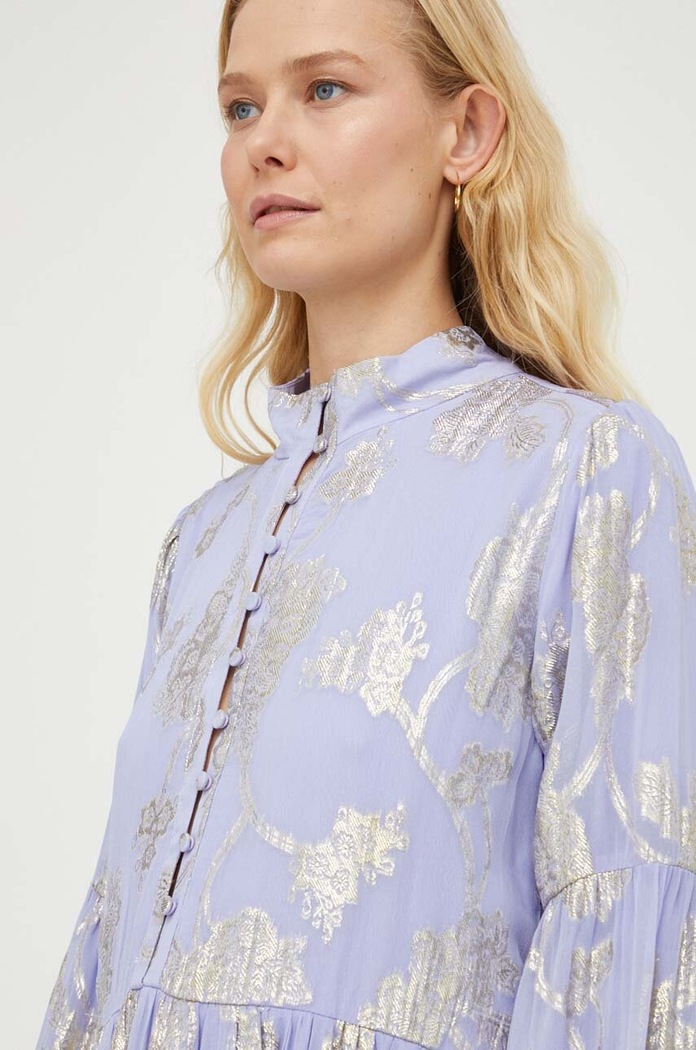 Bruuns Bazaar rochie violet BBW3690