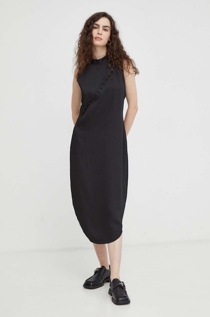 Šaty Bruuns Bazaar BBW3742 černá SS24