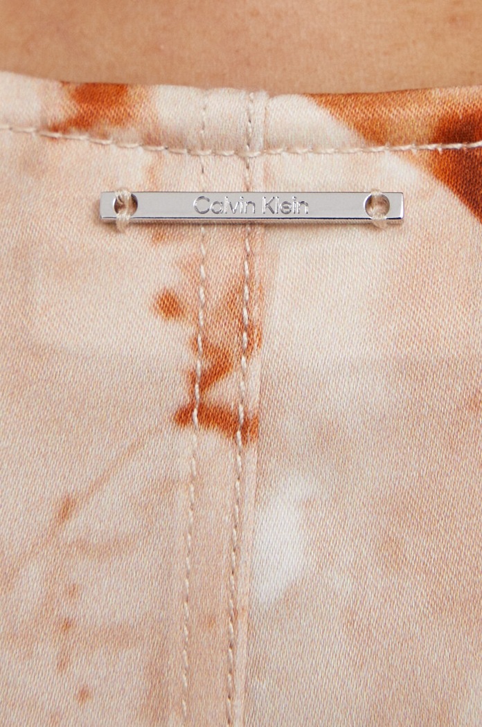 Calvin Klein sukienka K20K206465 beżowy