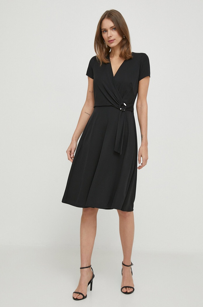 Šaty Lauren Ralph Lauren 250868161 čierna SS25