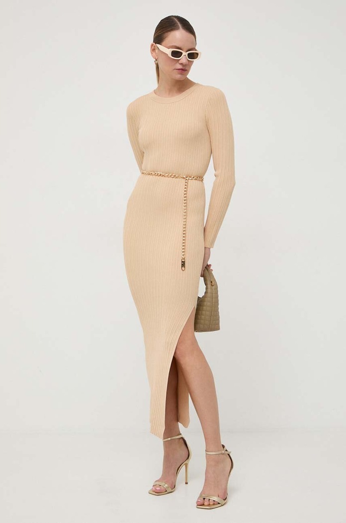 MICHAEL Michael Kors rochie MR4820O33D bej SS24