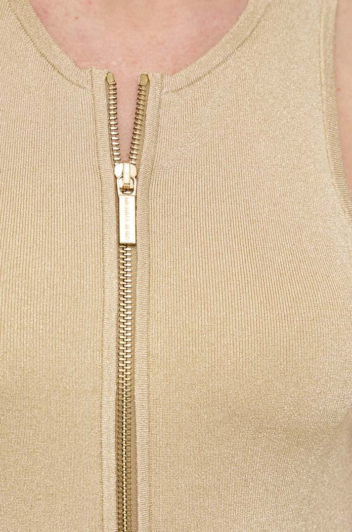 Sukienka MICHAEL Michael Kors złoty MR4826JAFB
