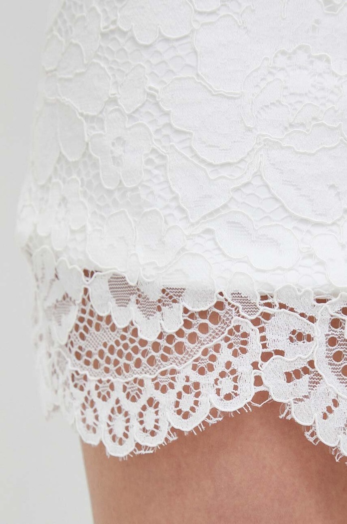 Bardot rochie 59148DB.WHITE bej