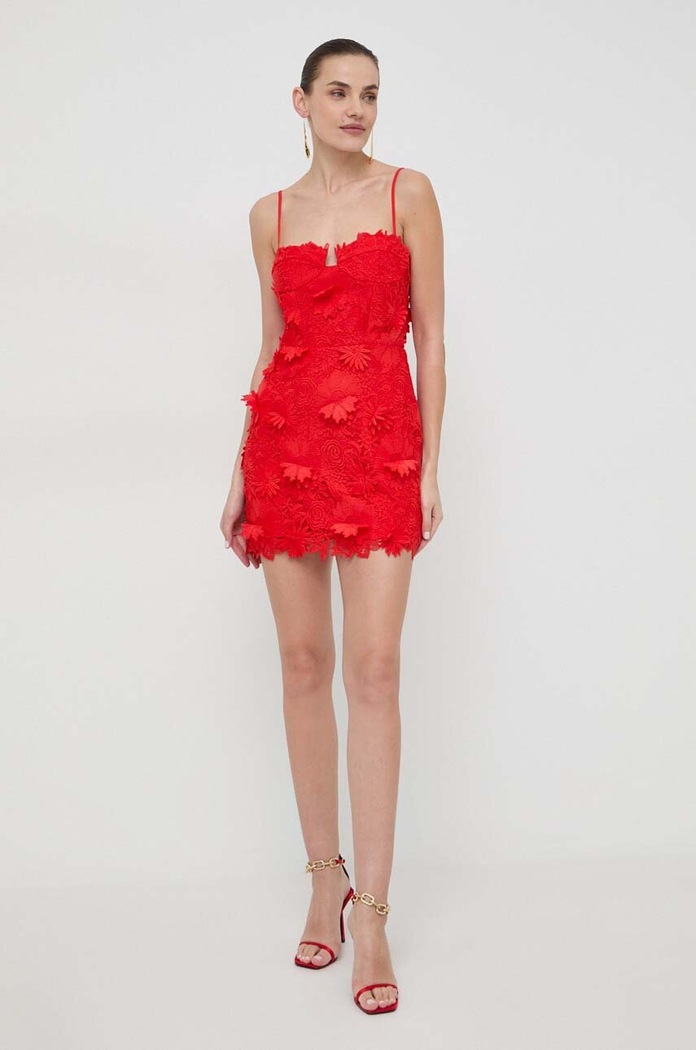 Φόρεμα Bardot BRIAS 59118DB.FIRE.RED κόκκινο SS24