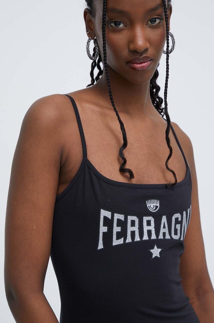 Φόρεμα Chiara Ferragni μαύρο 76CBOC02