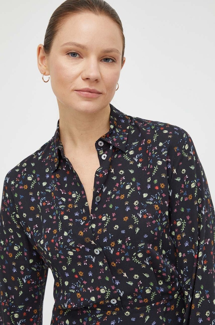 Рокля PS Paul Smith черен W2R.586D.M31151