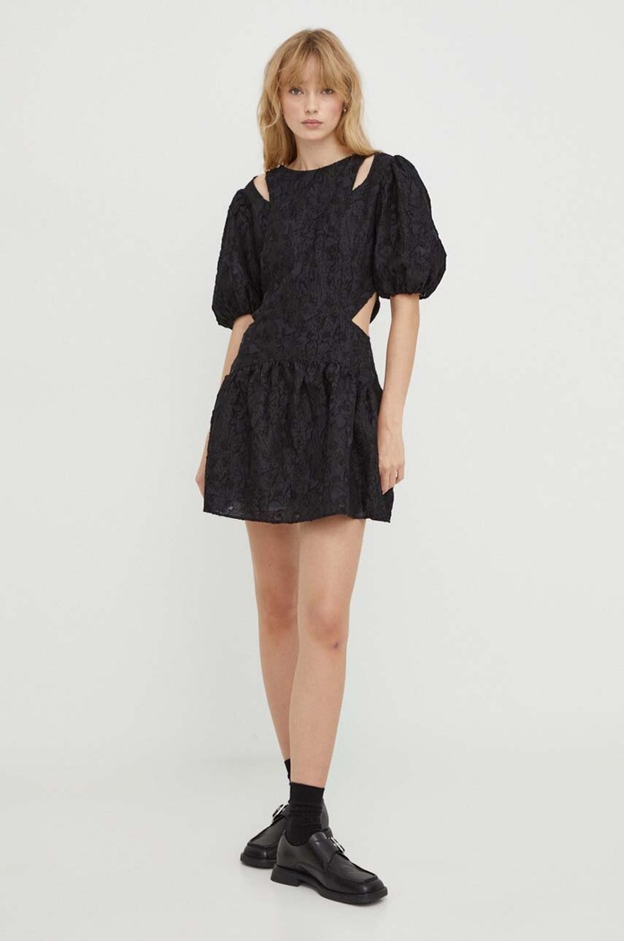 2NDDAY sukienka 2ND Alexis - Pure Texture 2241127210 czarny SS24