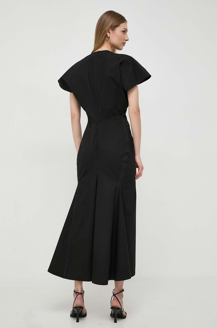 Рокля Victoria Beckham 1124WDR005283A черен SS24