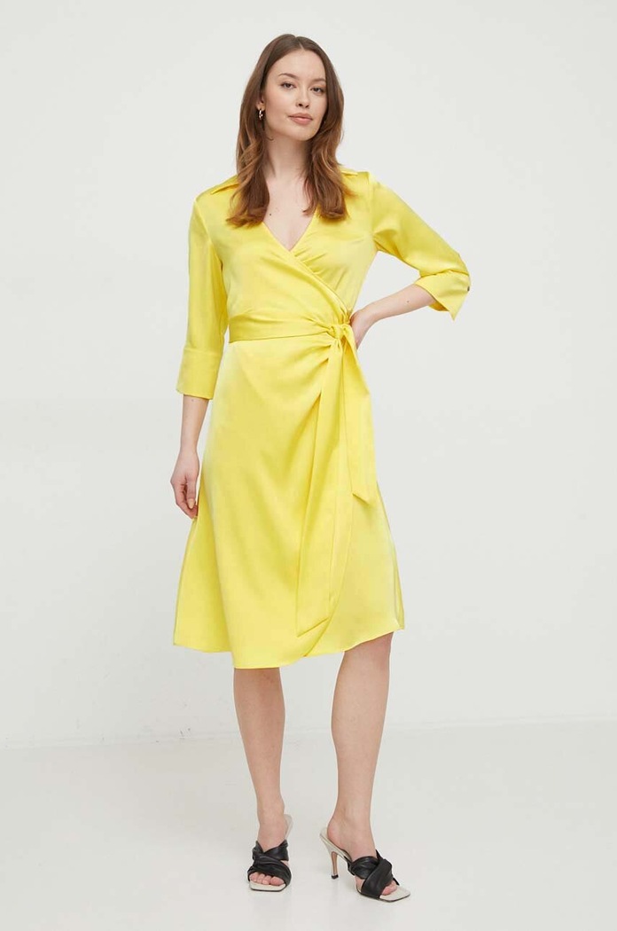 Joop! rochie 30042138 galben SS24