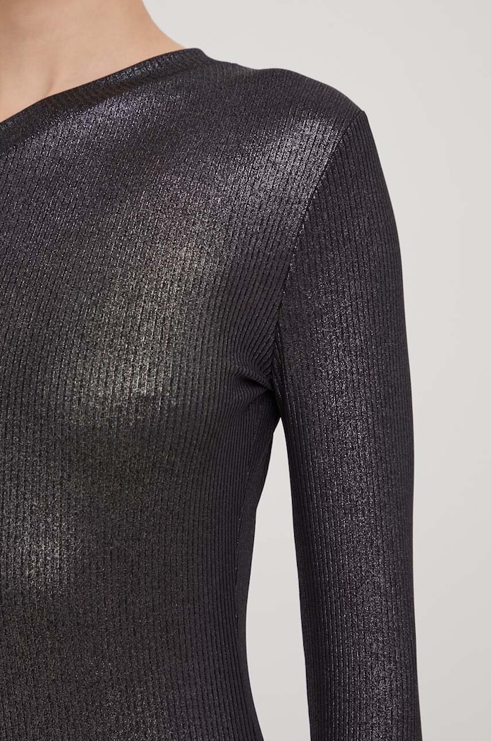 Karl Lagerfeld Jeans sukienka 240J1306 szary