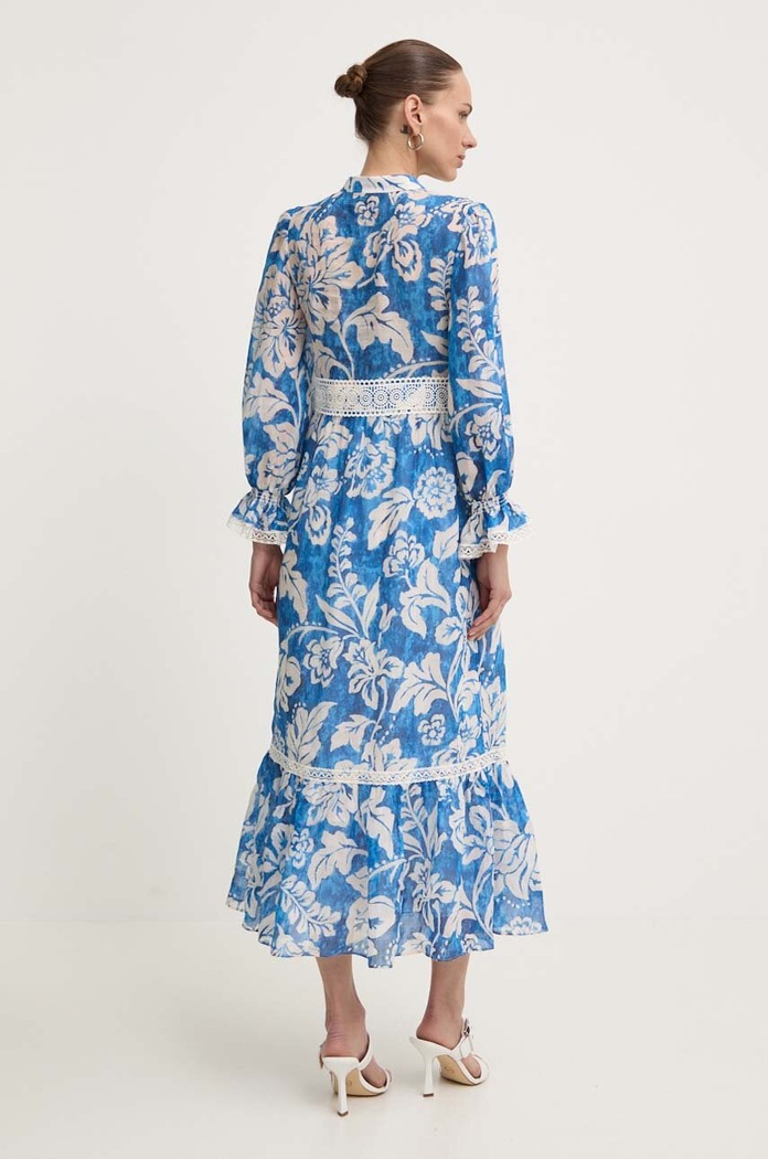 Îmbrăcăminte Luisa Spagnoli rochie PRONUNCIA 540726 albastru