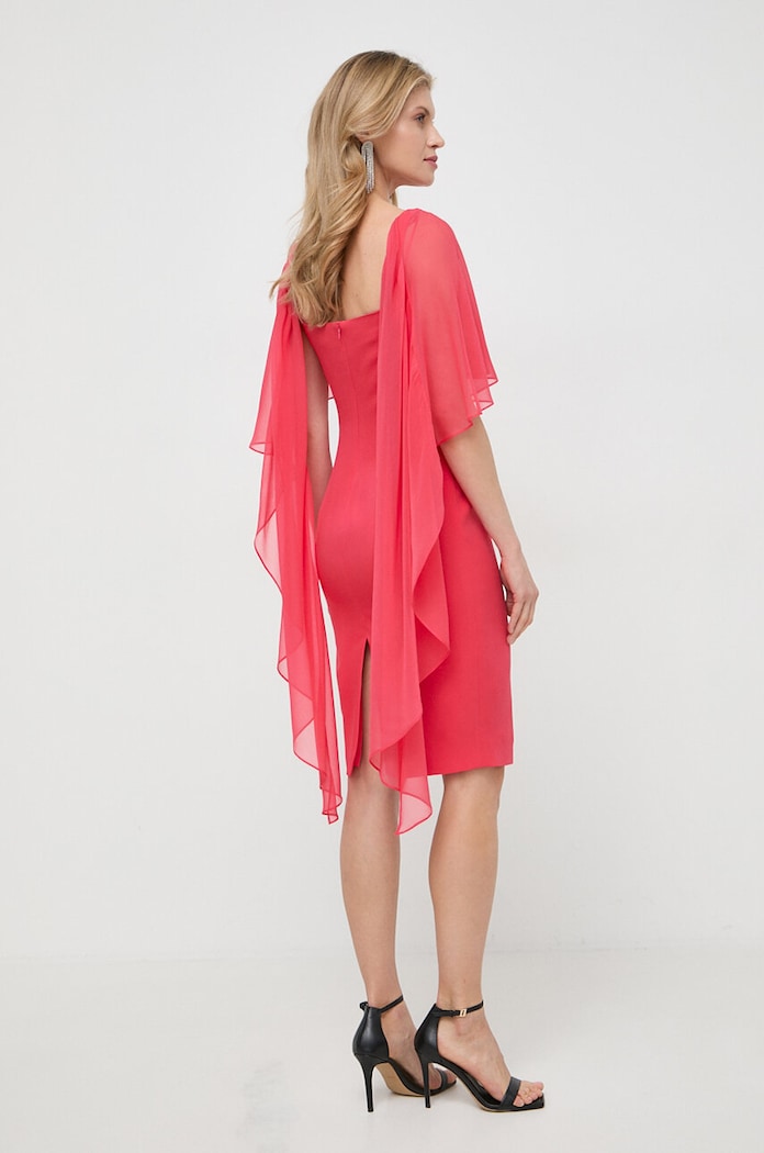Luisa Spagnoli selyem ruha 540782. piros SS24