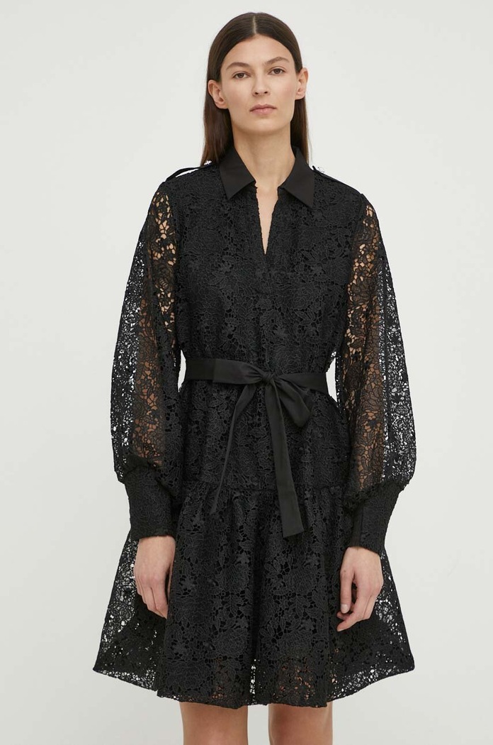 Bruuns Bazaar sukienka AmbrosiaBBAvril dress BBW3835 czarny SS24