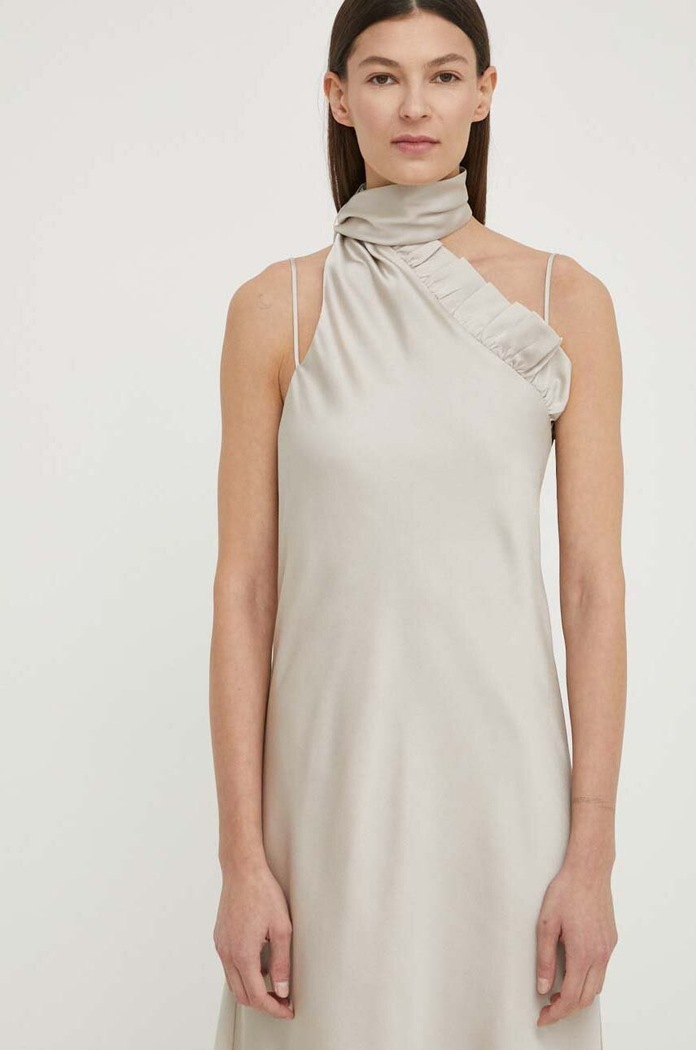 Haljina Bruuns Bazaar AcaciaBBNellie dress bež BBW3866