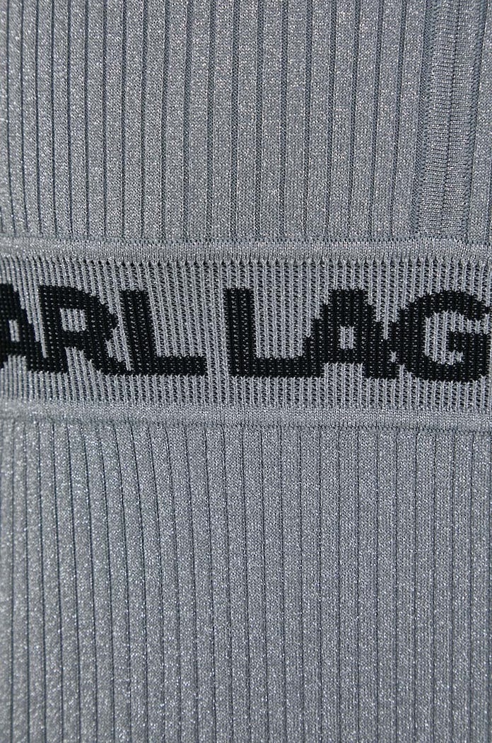 Karl Lagerfeld sukienka 240W1332 szary