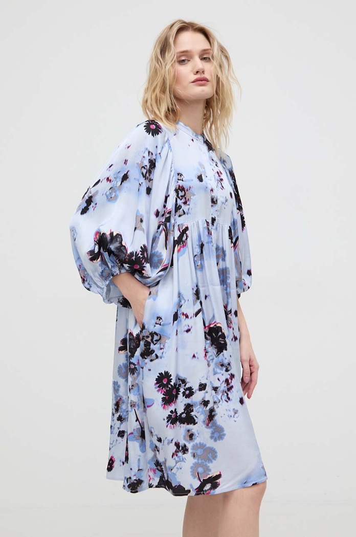 Bruuns Bazaar rochie mini albastru BBW3886