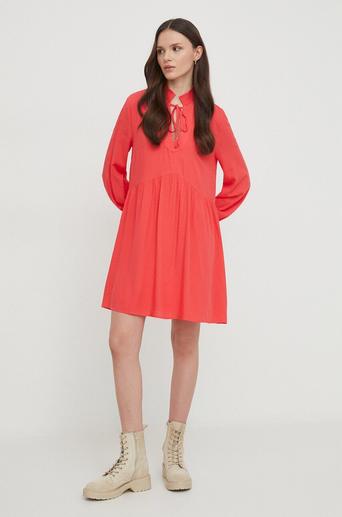 Šaty Pepe Jeans BEVERLY PL953444 růžová SS24