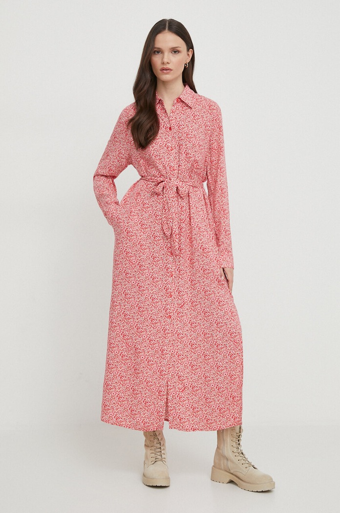 Šaty Pepe Jeans BROOKE červená PL953447