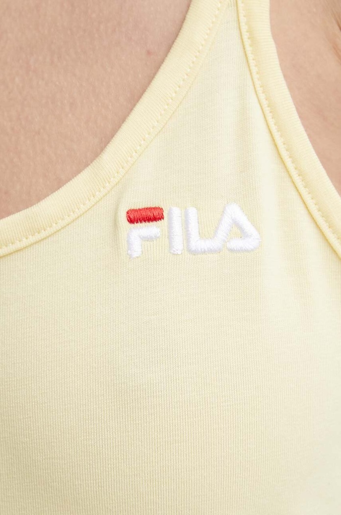 Fila sukienka Brillon FAW0704 żółty