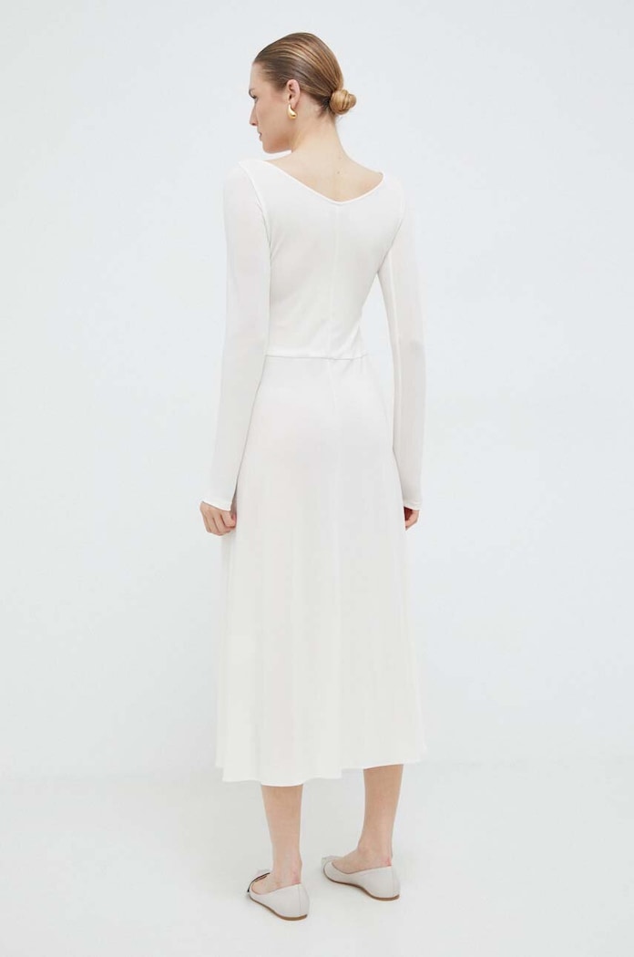 Odjeća Haljina Max Mara Leisure 2416621017600 bijela