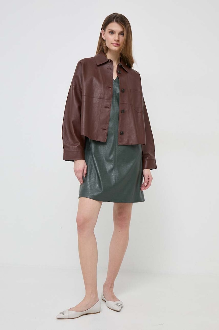 Рокля Max Mara Leisure 2416621037600 зелен SS24