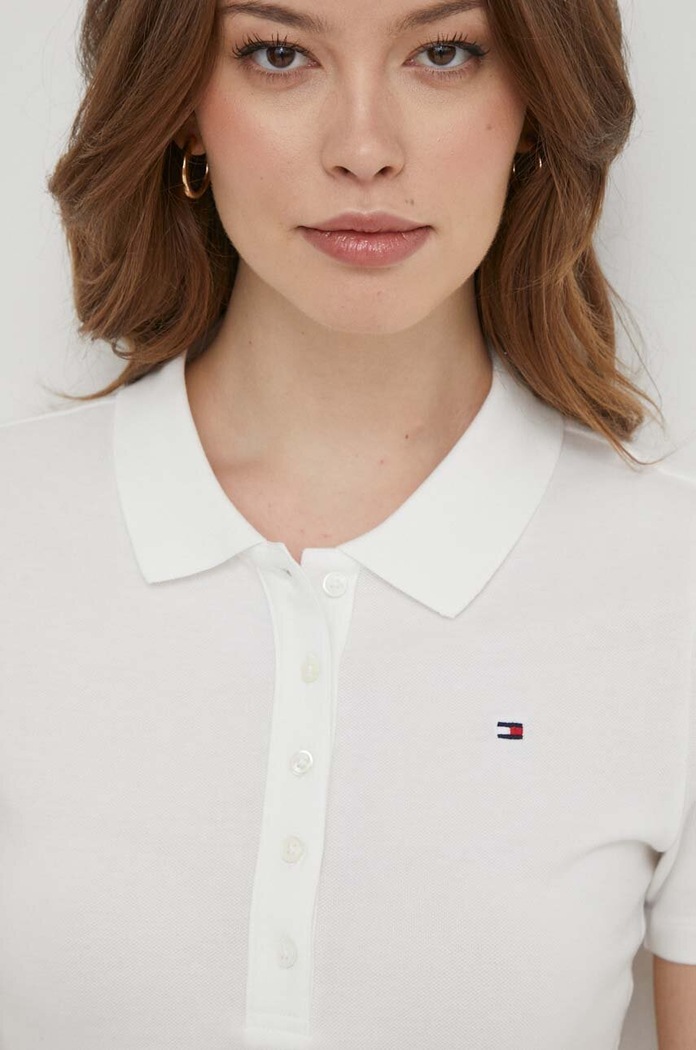 Φόρεμα Tommy Hilfiger μπεζ WW0WW37853
