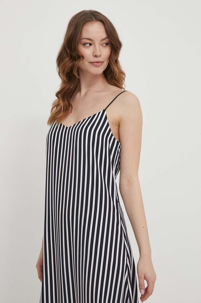 Φόρεμα Tommy Hilfiger σκούρο μπλε WW0WW41780