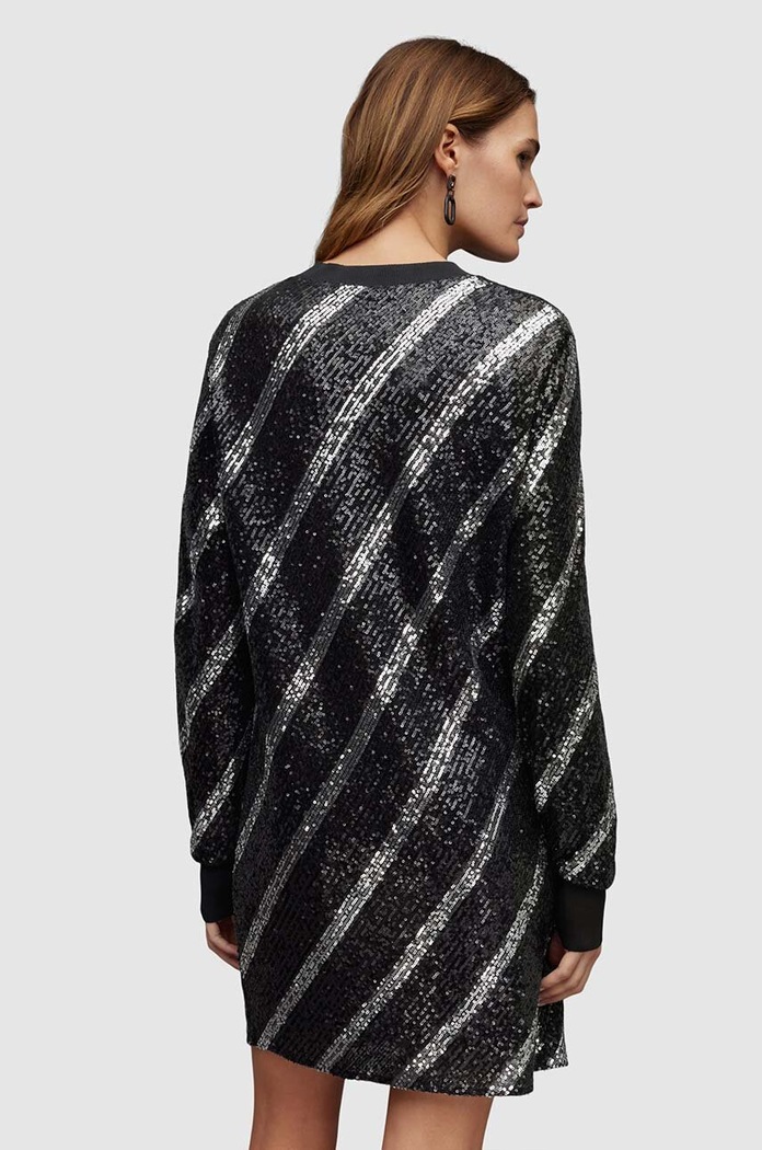 Šaty AllSaints Juela WD275Z černá