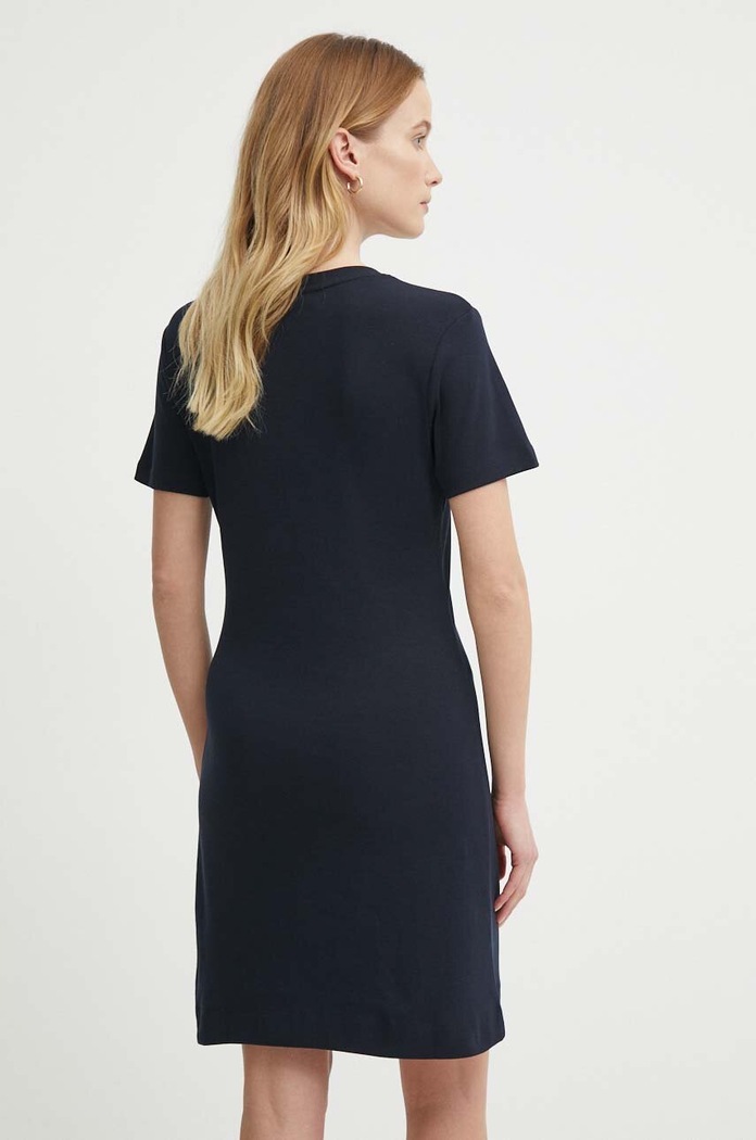 Oblečenie Bavlnené šaty Tommy Hilfiger WW0WW42721 tmavomodrá