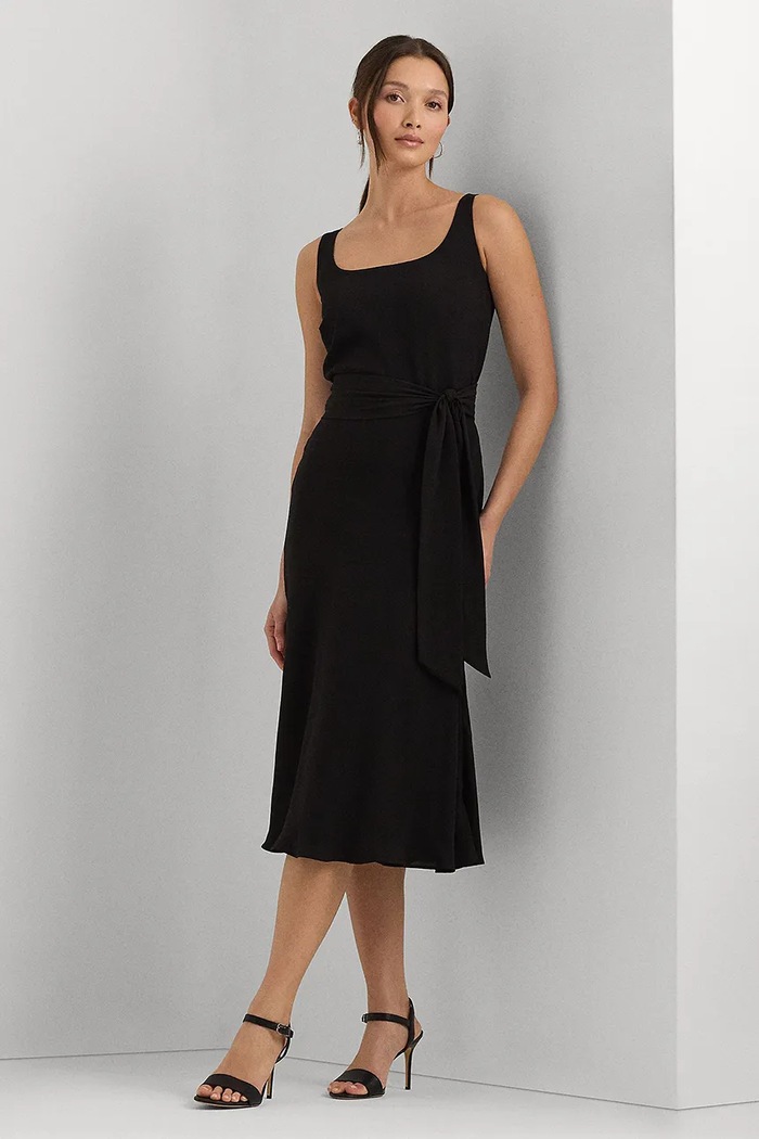 Lauren Ralph Lauren rochie midi negru 250909378