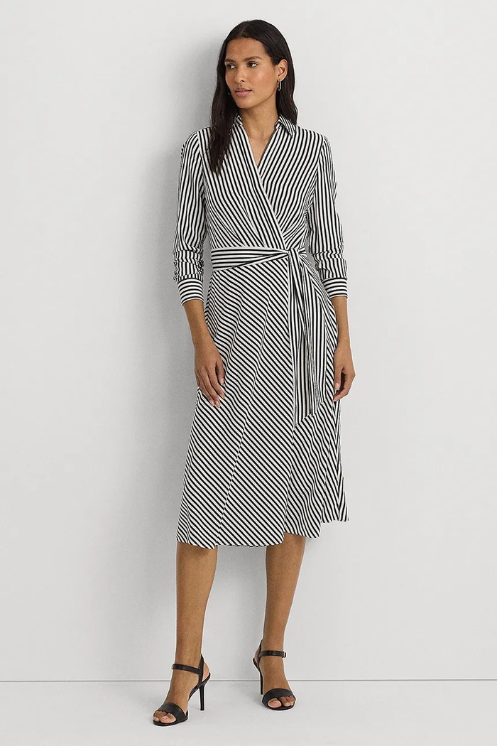 Lauren Ralph Lauren sukienka casual biały 250932706