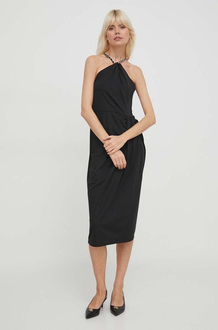 Lauren Ralph rochie 250933432 negru SS24