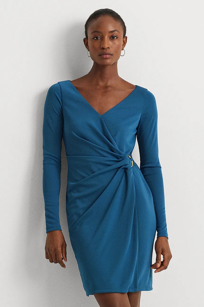 Îmbrăcăminte Lauren Ralph Lauren rochie 253934238 albastru