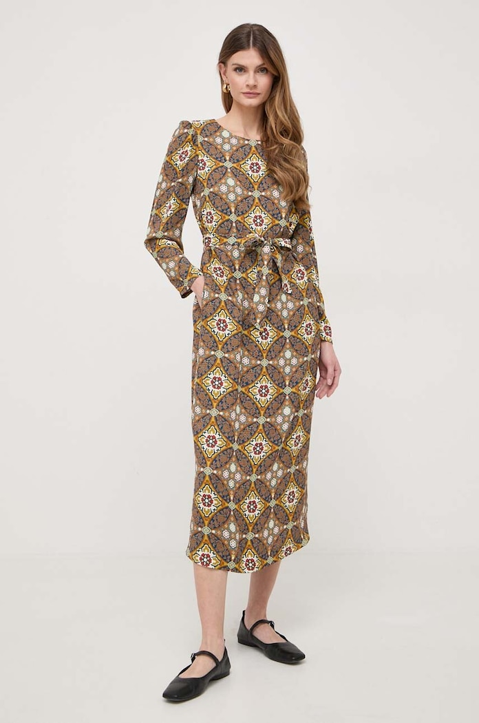 Šaty Weekend Max Mara 2415221041600 žltá SS24