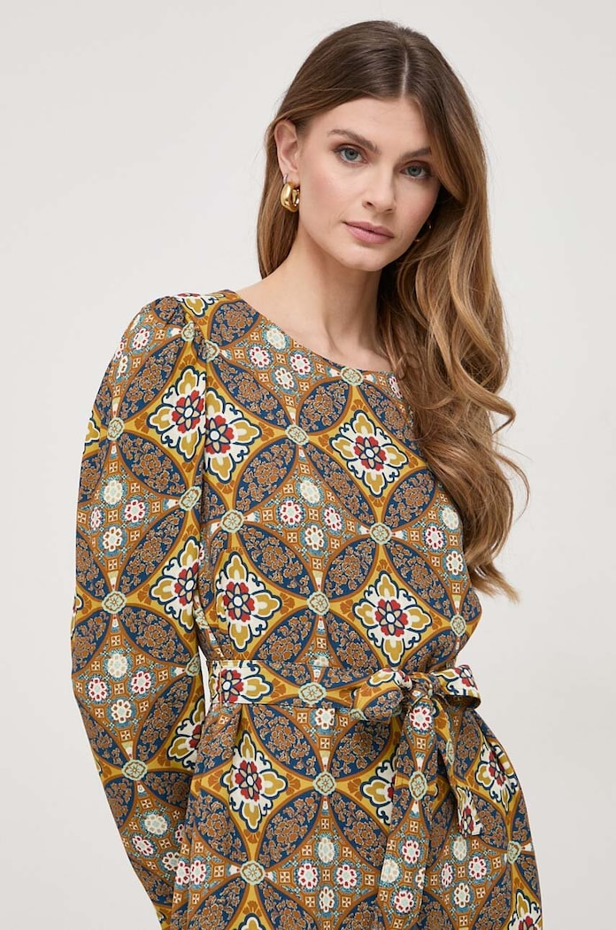 Šaty Weekend Max Mara žltá 2415221041600