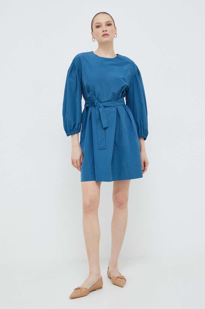 Šaty Weekend Max Mara 2415221061600 modrá SS24