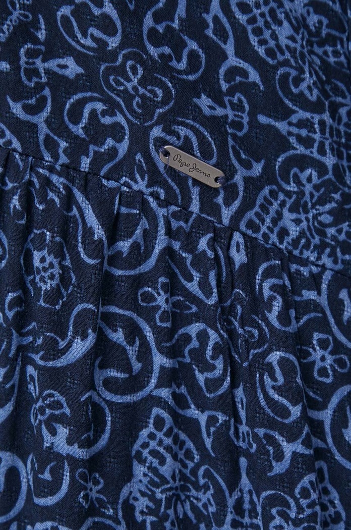Šaty Pepe Jeans CLAUDIA PL953516 tmavomodrá